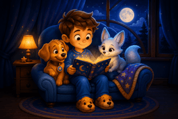 Create a child profile in Taluna bedtime story app