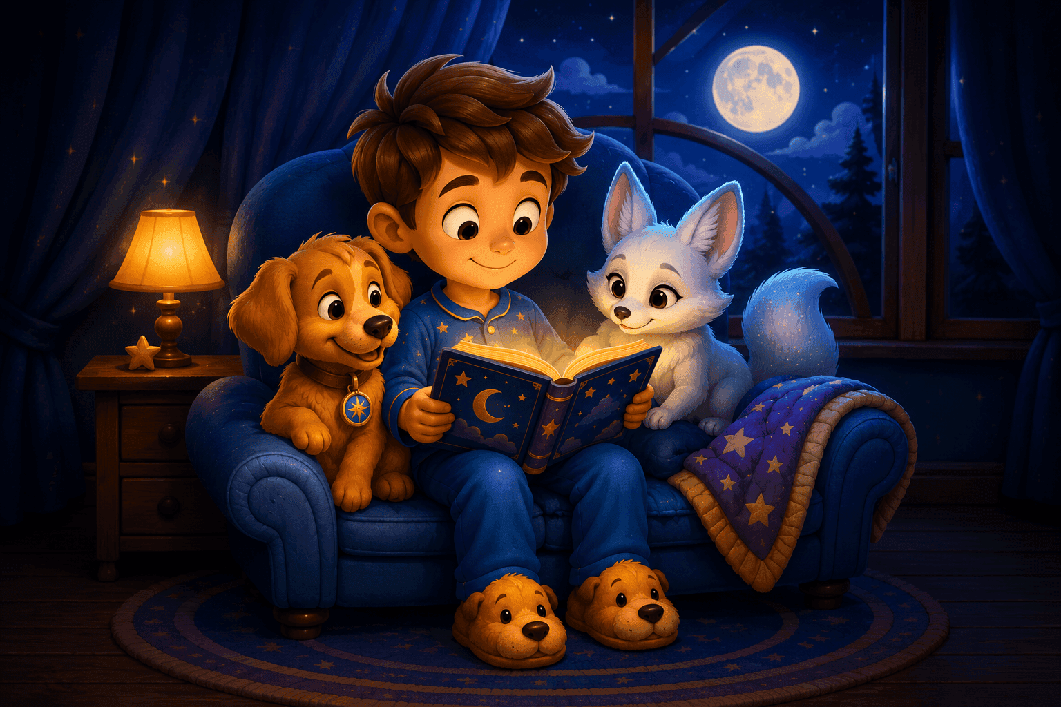 Child profile used to create personalized bedtime stories