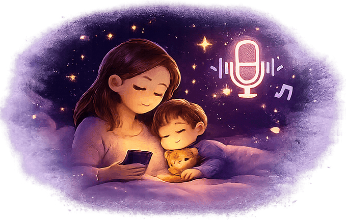 Space Dreams bedtime story world